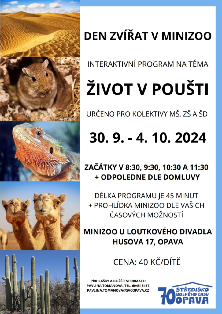 Den zvířat - Život v poušti