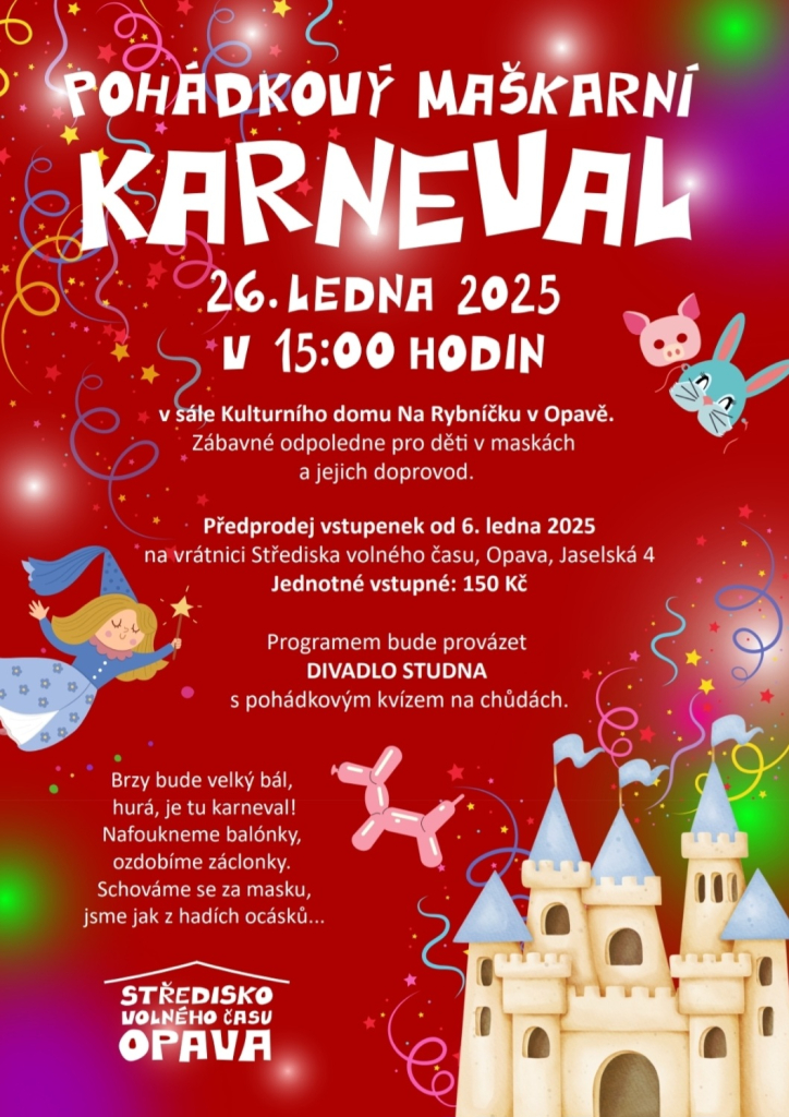 Pohádkový maškarní karneval