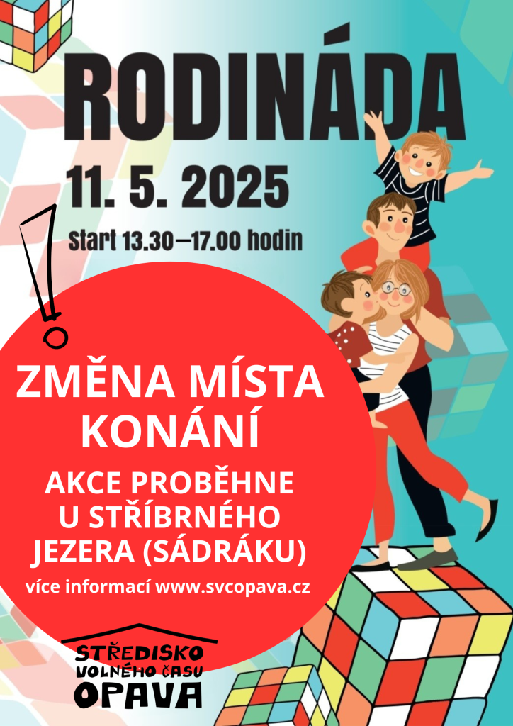 Rodináda - ZMĚNA MÍSTA KONÁNÍ