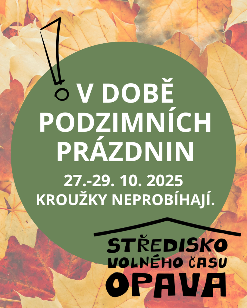 Kroužky o podzimních prázdninách