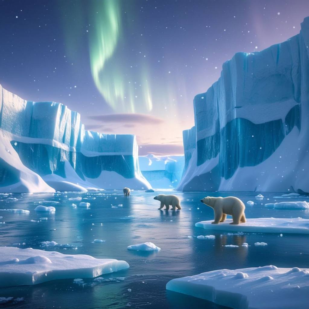 Výtvarný ateliér - Ledová říše