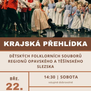 Krajská přehlídka dětských folklorních souborů