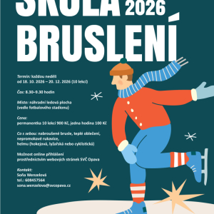 Škola bruslení 2026